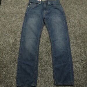 vintage Levis 505 jeans 31X32 Straight Fit  Blue Denim Pants y2k